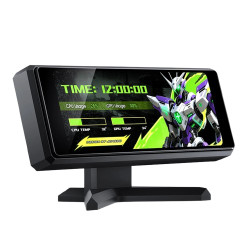 JONSBO DS339 - 3.39" INCH IPS LCD SECONDARY MODULE SCREEN DISPLAY WITH USB 2.0 HEADER SUPPORT I DS-339 - BLACK EDITION