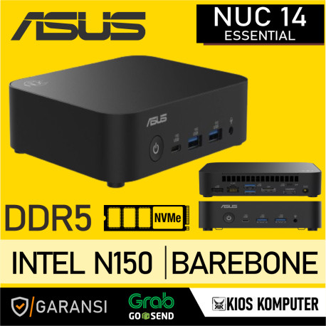 MINI PC ASUS NUC 14 ESSENTIAL INTEL N150 NUC14MNK15 BAREBONE
