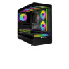 JUNGLE LEOPARD MS-01 Micro ATX Gaming PC Case Casing Komputer MATX BLACK