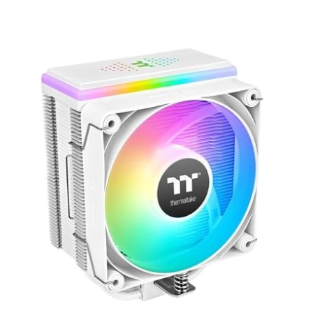 THERMALTAKE ASTRIA 400 RGB LIGHTING CPU AIR COOLER 6 HEATPIPE - WHITE