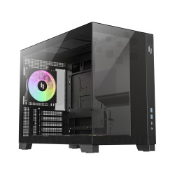 GAMEMAX NEX C33 PANORAMIC VIEW PC CASE M-ATX - BLACK