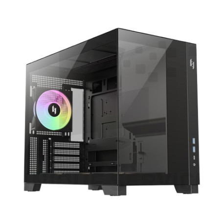 GAMEMAX NEX C33 PANORAMIC VIEW PC CASE M-ATX - BLACK