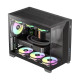 GAMEMAX NEX C33 PANORAMIC VIEW PC CASE M-ATX - BLACK