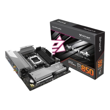 MOTHERBOARD SAPPHIRE NITRO+ B850M PLUS WIFI AM5 DDR5