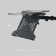 BRACKET MONITOR SINGLE ARM REXUS DBM03 / DBM-03 17 - 32 INCH WITH LAPTOP STAND 10 - 15.6 INCH