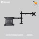 BRACKET MONITOR SINGLE ARM REXUS DBM03 / DBM-03 17 - 32 INCH WITH LAPTOP STAND 10 - 15.6 INCH
