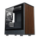 TECWARE TIMBER M TG HIGH AIRFLOW MATX CASE WITH 4 FANS - BLACK