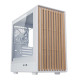 TECWARE TIMBER M TG HIGH AIRFLOW MATX CASE WITH 4 FANS - WHITE