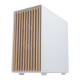 TECWARE TIMBER M TG HIGH AIRFLOW MATX CASE WITH 4 FANS - WHITE