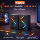 SPEAKER USB K2066 USB+35MM 5V 2.0 LED LIGHTNING