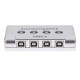 MINI AUTO USB SHARING SWITCH 4 PORT