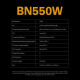 POWER SUPPLY SEGOTEP BN550W 550W 80 PLUS BRONZE
