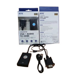 NYK CONVERTER VGA+AUDIO TO HDMI / VGA TO HDMI+ AUDIO NYK