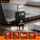 VENTUZ WIFI6 AX USB WIRELESS ADAPTER + BLUETOOTH 5.4 DUAL BAND
