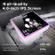 JUNGLE LEOPARD PRO FLOW 360 SE WHITE ARGB 4.0inch LCD DISPLAY CPU COOLER