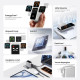 VENTION CHARGER ADAPTOR DASH PRO 5A 140W PD SMART TFT LED + KABEL TYPE-C 240W 1M