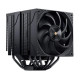 JONSBO CC90 DUAL TOWER 120/130mm 6 HEATPIPE CPU COOLER - BLACK