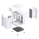 JONSBO TK-1 TEMPERED GLASS MID TOWER M-ATX CASING WHITE & BLACK