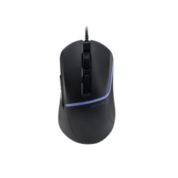 MOUSE REXUS GAMING XIERRA 6D G15 WIRED DYNAMIC RGB 6400DPI WHITE & BLACK