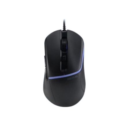 MOUSE REXUS GAMING XIERRA 6D G15 WIRED DYNAMIC RGB 6400DPI WHITE & BLACK