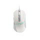 MOUSE REXUS GAMING XIERRA 6D G15 WIRED DYNAMIC RGB 6400DPI WHITE & BLACK