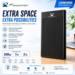 HDD EXTERNAL PORTABLE INNOVATION ART 2TB USB 3.0