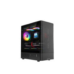 CASING NYK NEMESIS CIRUS FC4 M-ATX GAMING FREE 3F RGB BLACK