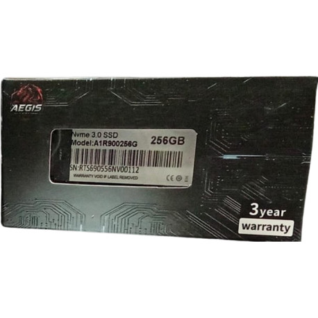 SSD M.2 NVME AEGIS 256GB GEN3 2280