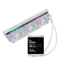 ASUS ROG Strix LC IV 360 ARGB LCD - WHITE