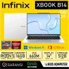 INFINIX XBOOK B14 RYZEN 5 7535HS 16GB DDR5 512GB SSD NVMe 14 INC WUXGA IPS W11