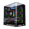 CASING / CASE KOMPUTER / PC ARMAGGEDDON AQUARON X CURVED VISION 8 - BLACK