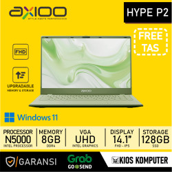 AXIOO HYPE P2 INTEL N5000 8GB DDR4 256GB SSD 14.1" FHD