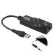 VORTEZZ USB TO LAN ETHERNET ADAPTER 10/100/1000MBPS USB 3.0 / TYPE C 3.1