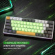 KEYBOARD MECHA NYK NEMESIS HORUS MKN03 WHITE GREY BLUE SWITCH