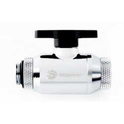 BITSPOWER BP-90R ROTARY 90 DEGREE ADAPTER SILVER