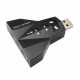 USB Sound Card 7.1 DOUBLE HEADSHET