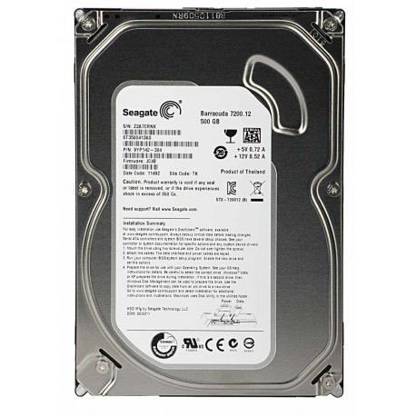 HDD SEAGATE 500GB 3.5INCH