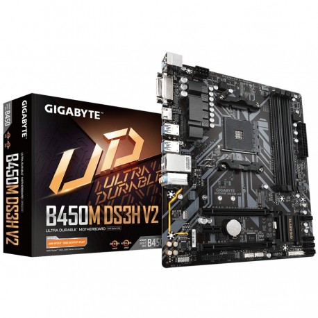 GIGABYTE B450M DS3H V2 - AM4