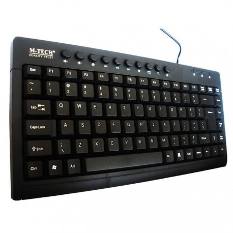 KEYBOARD MINI MULTIMEDIA TKL MTECH MTK 01