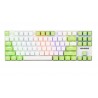 NYK MKN01 EZALOR WHITE GREEN RGB TKL MECHA RED SWITCH