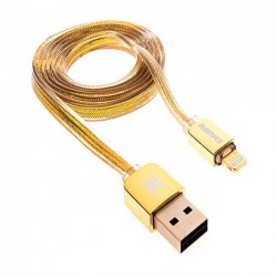 REMAX GOLD CABLE IPHONE 1M