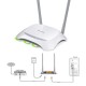 TP LINK ROUTER WR840N 300M+ ANTENA