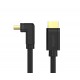 UNITEK HDMI CABLE 2.0 RIGHT ANGLE 90 2M YC1001