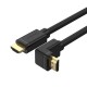 UNITEK HDMI CABLE 2.0 RIGHT ANGLE 90 2M YC1008