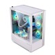 DA GAMING N30 WHITE TEMPERED GLASS - NON PSU