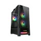 COUGAR DUOFACE BLACK RGB TEMPERED GLASS - NON PSU