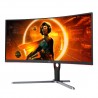 LED AOC CU34G3S 34INC CURVE 2K-165HZ-1MS-FREESYNC-WQHD