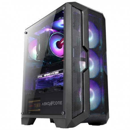 ABKONCORE H250X FREE 4F RGB TEMPERED GLASS - NON PSU