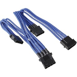 Bitfenix Alchemy Molex to 3 molex Sleeved Extension cable