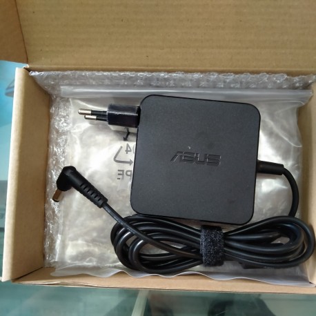 CHARGER LAPTOP ASUS 19V-3.42A SQUARE (PIN) 65W ORIGINAL